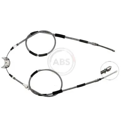Cable de accionamiento, freno de estacionamiento A.B.S. K10615 Solo Hoy